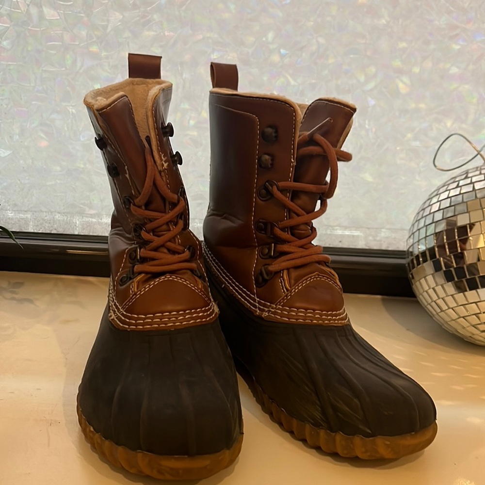 duck boots | sprit winter boots | 7.5